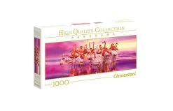 Clementoni Puzzel 1000 Panorama Flamingo