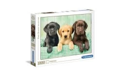 Clementoni Puzzel 1000 Three Labrador