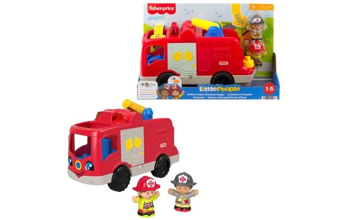 Fisher Price Little People Brandweerauto