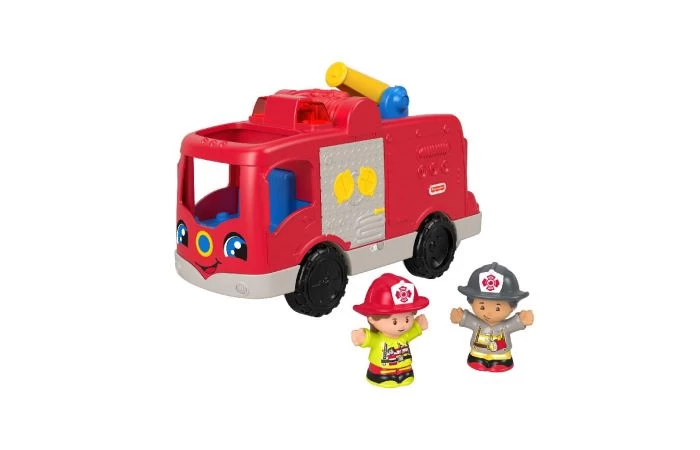 Fisher Price Little People Brandweerauto - Afbeelding 2