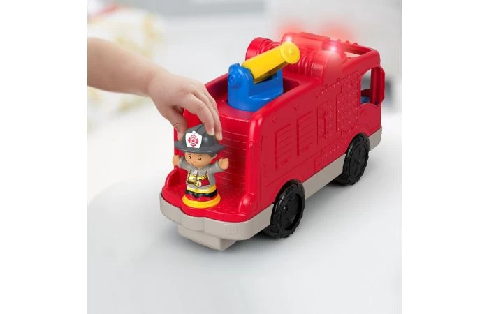 Fisher Price Little People Brandweerauto - Afbeelding 4