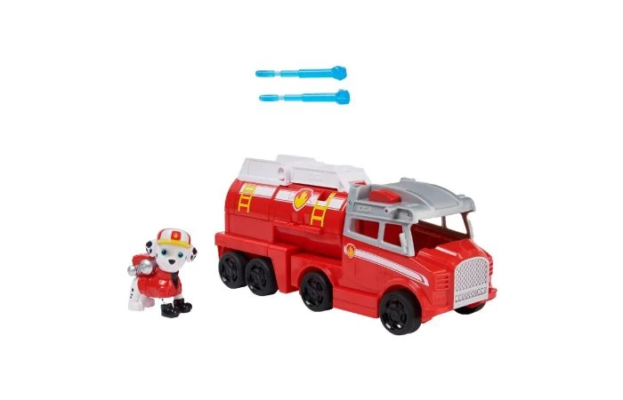 Paw Patrol Big Truck Pups Deluxe Vehicle Marshall - Afbeelding 2