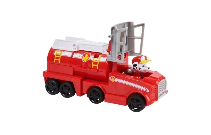 Paw Patrol Big Truck Pups Deluxe Vehicle Marshall - Afbeelding 6