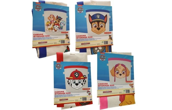 Paw Patrol Canvas Opbergzak 42,5 X 42,5 X 42,5